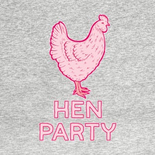 Hen Party Pink Hen T-Shirt